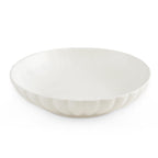 Dusklia - Mira Scalloped Set of 4 Pasta Bowls - Off White