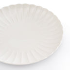 Dusklia - Mira Scalloped Set of 4 Side Plates - Off White