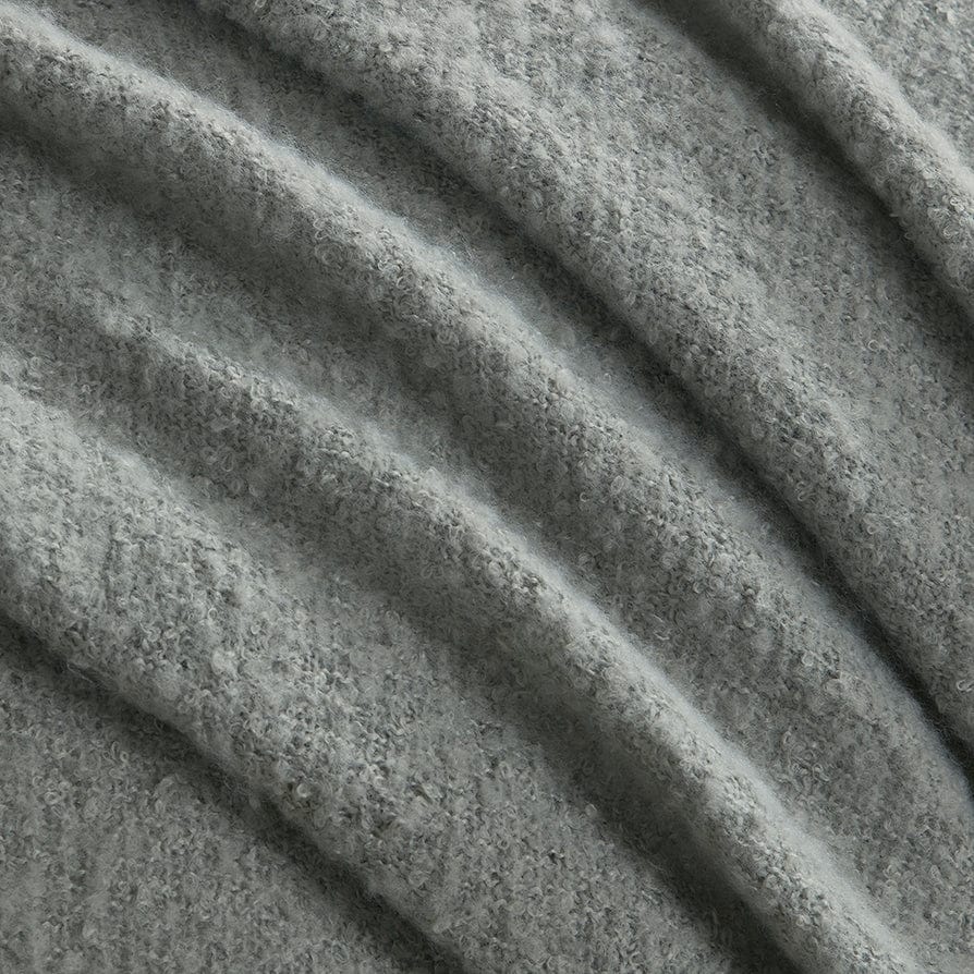 Dusklia - Mohair Style Sofa Throw 1.5m x 2m - Dark Sage