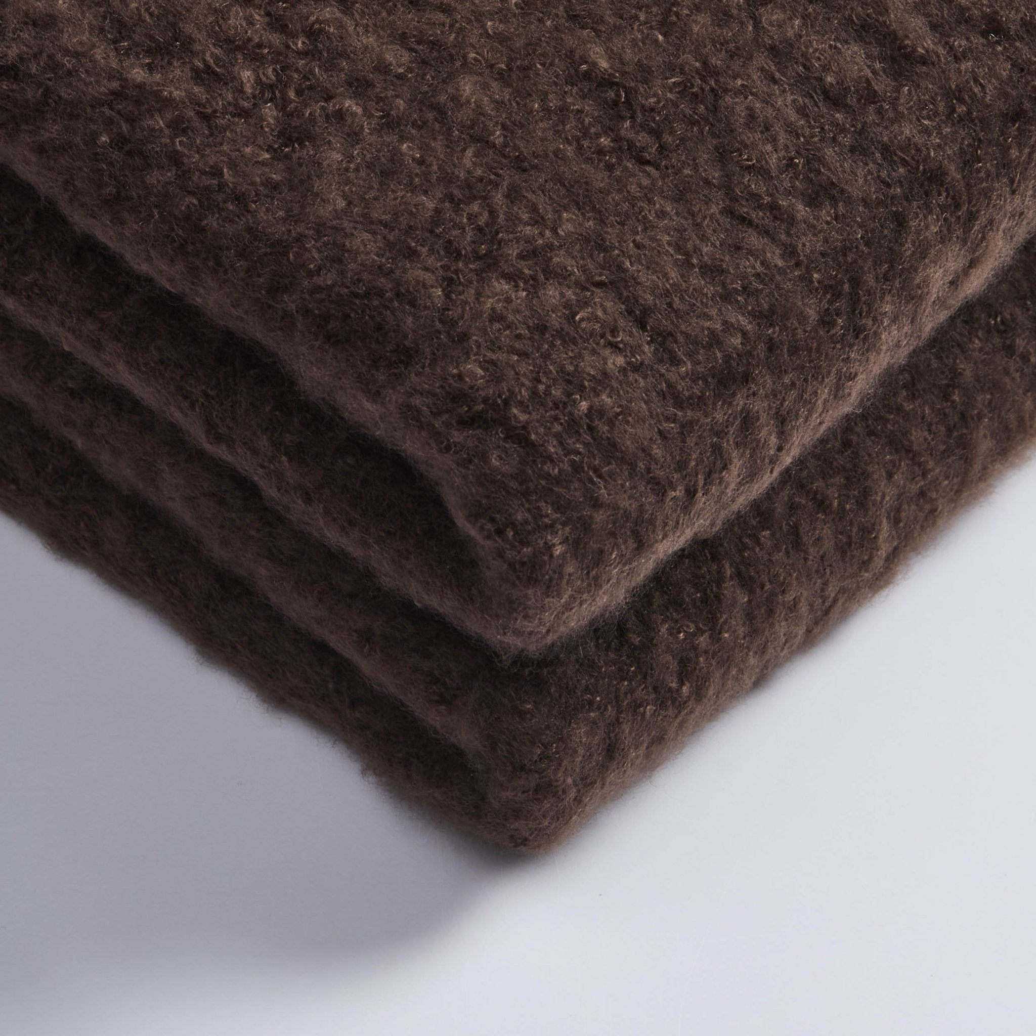 Dusklia - Mohair Style Throw - Chocolate