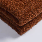 Dusklia - Mohair Style Throw - Burnt Orange