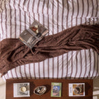 Dusklia - Mohair Style Throw - Chocolate