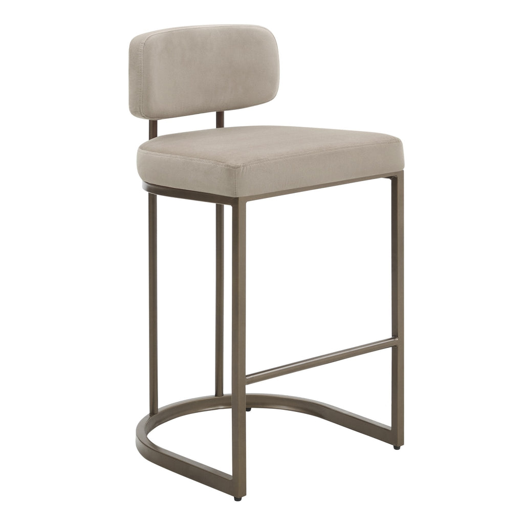 Dusklia - Mollie Set of 2 Barstools - Ecru