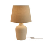 Dusklia - Mollie Ivory & Gold Ceramic Table Lamp - Ivory