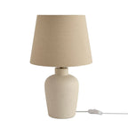 Dusklia - Mollie Ivory & Gold Ceramic Table Lamp - Ivory