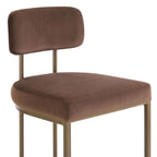 Dusklia - Mollie Set of 2 Barstools - Cappuccino