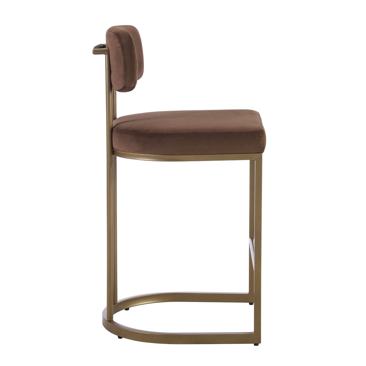 Dusklia - Mollie Set of 2 Barstools - Cappuccino