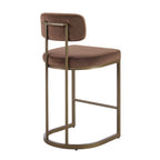 Dusklia - Mollie Set of 2 Barstools - Cappuccino
