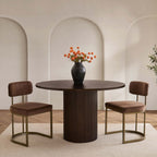 Dusklia - Mollie Set of 2 Dining Chairs - Cappuccino