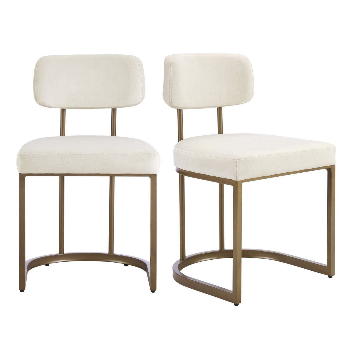 Dusklia - Mollie Set of 2 Dining Chairs - Ecru