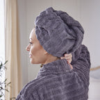 Dusklia - Monaco Hair Wrap (Pack of Two) - Charcoal