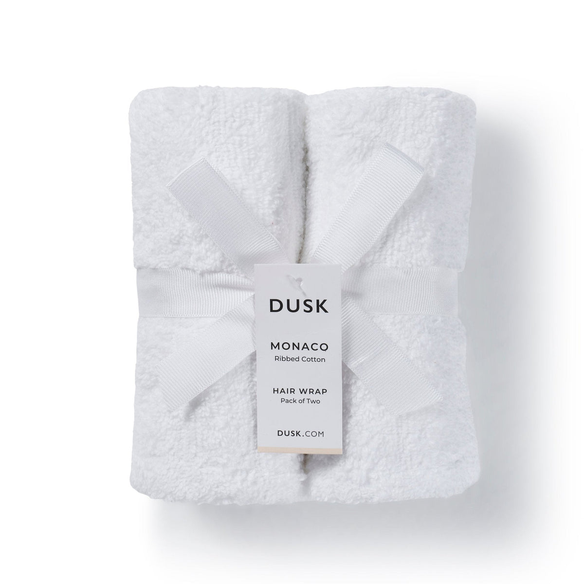 Dusklia - Monaco Hair Wrap (Pack of Two) - White