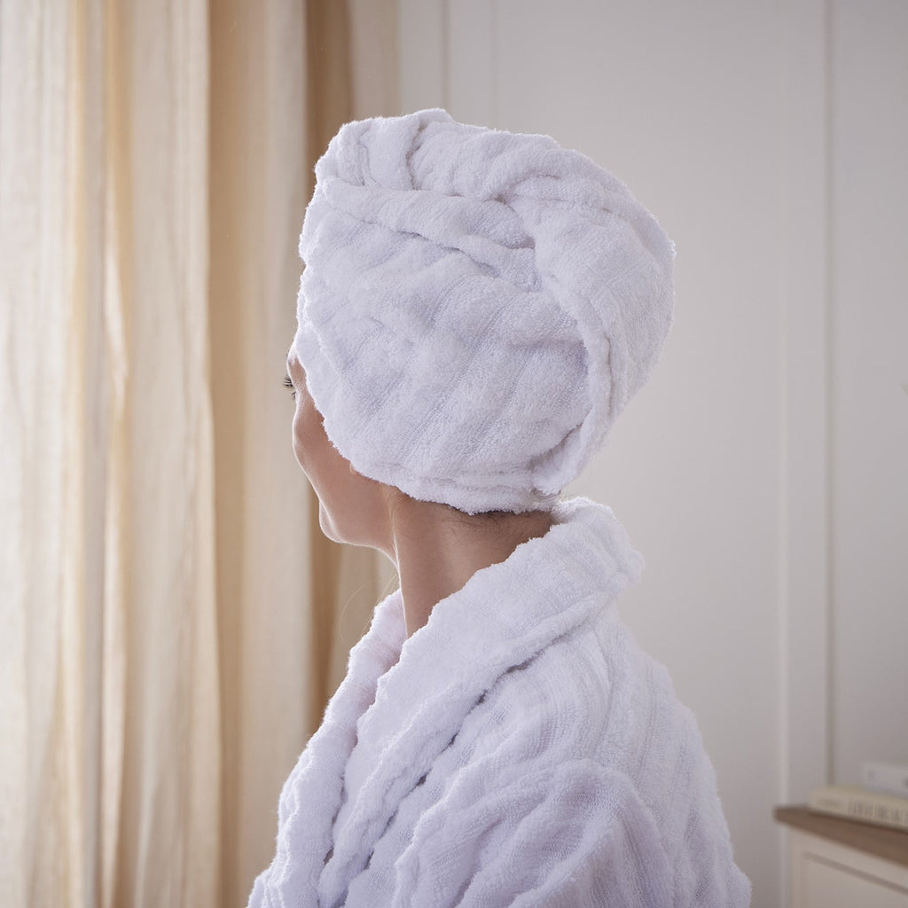 Dusklia - Monaco Hair Wrap (Pack of Two) - White