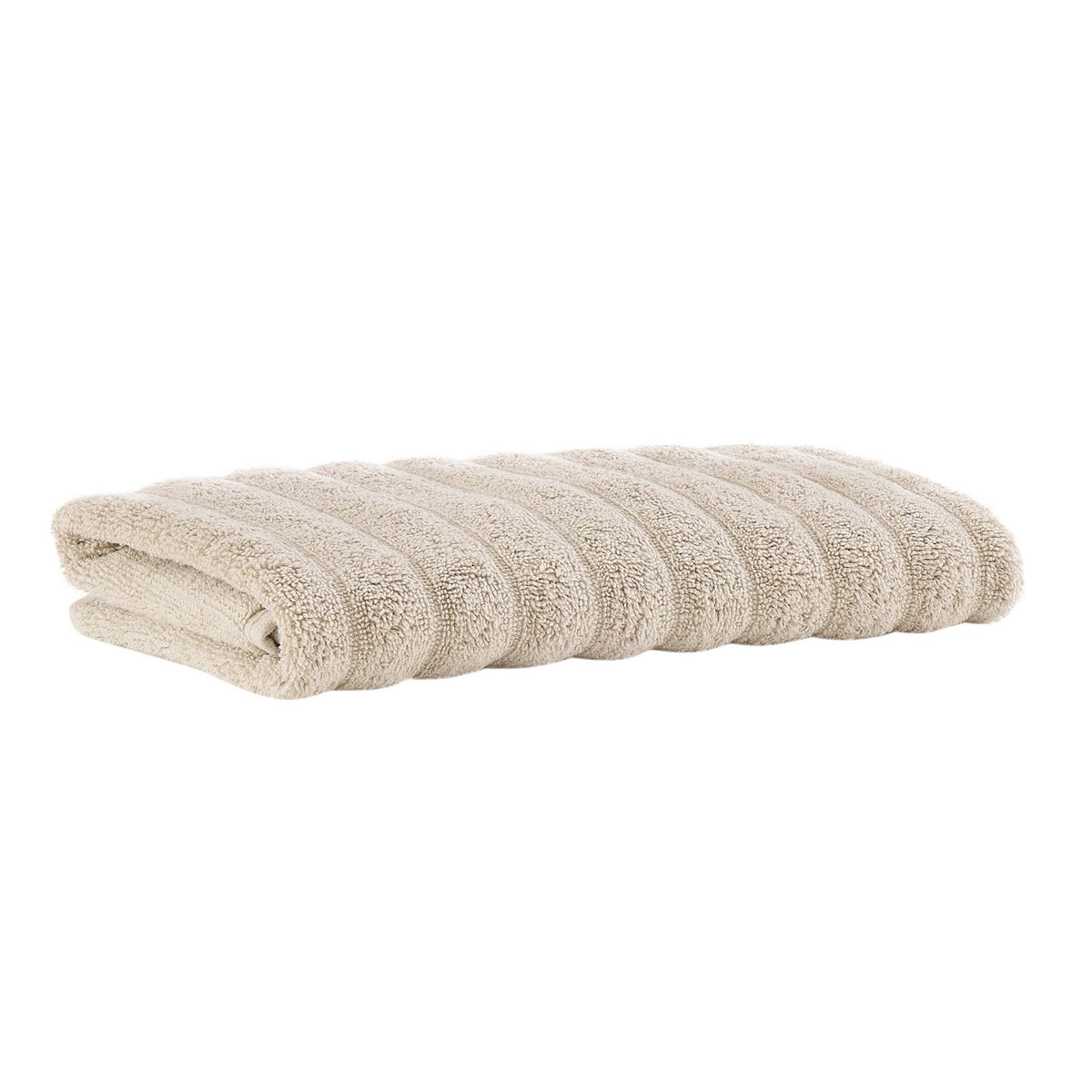 Dusklia - Monaco Plush Ribbed Cotton Towel Collection - Mushroom