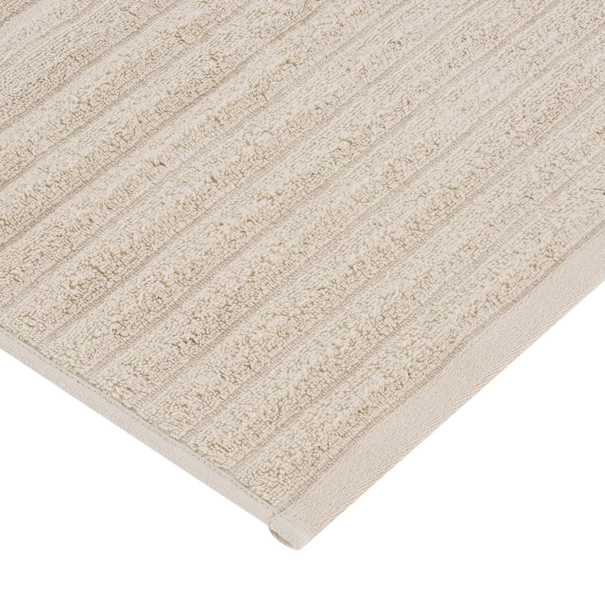 Dusklia - Monaco Plush Ribbed Cotton Towel Collection - Mushroom