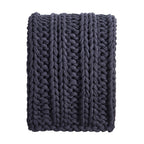 Dusklia - Montreal Sofa Throw - Midnight Navy
