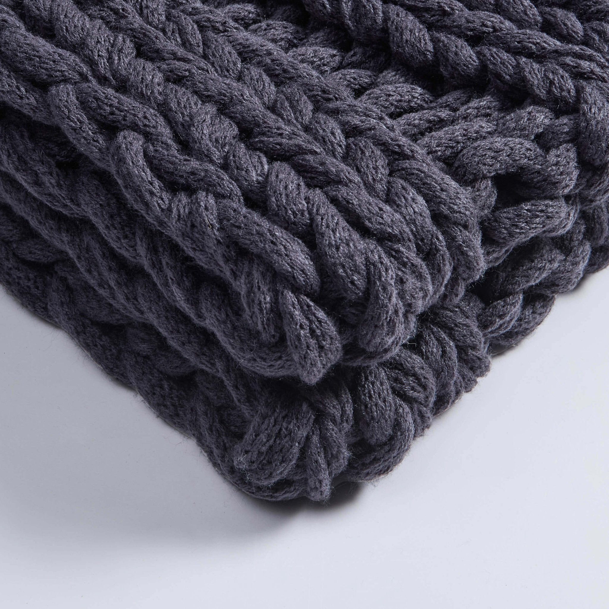 Dusklia - Montreal Sofa Throw - Midnight Navy