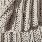 Dusklia - Montreal Sofa Throw - Natural