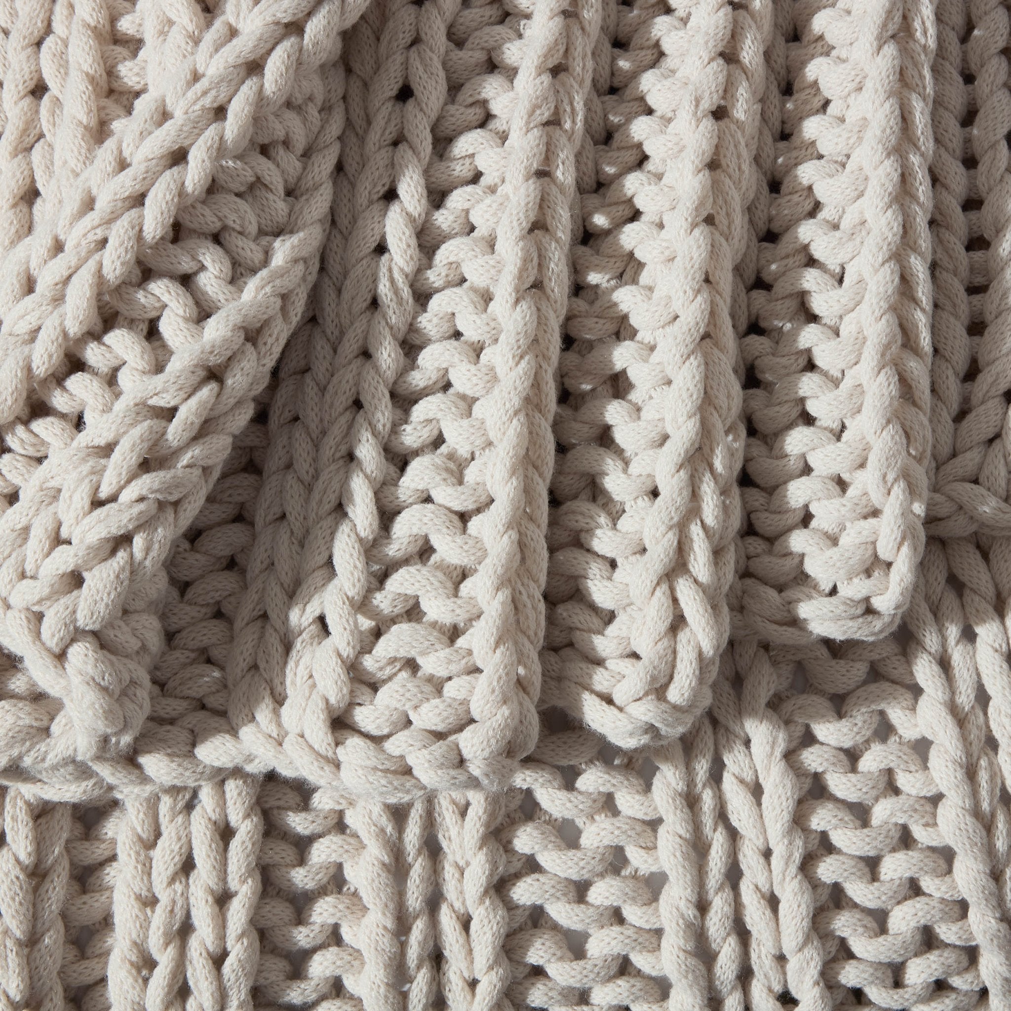Dusklia - Montreal Sofa Throw - Natural