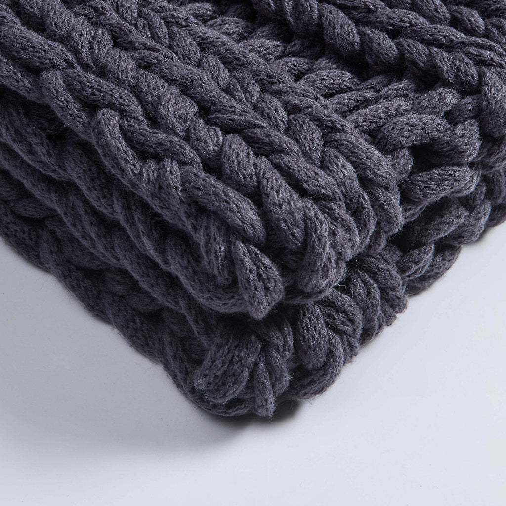 Dusklia - Montreal Throw - Midnight Navy