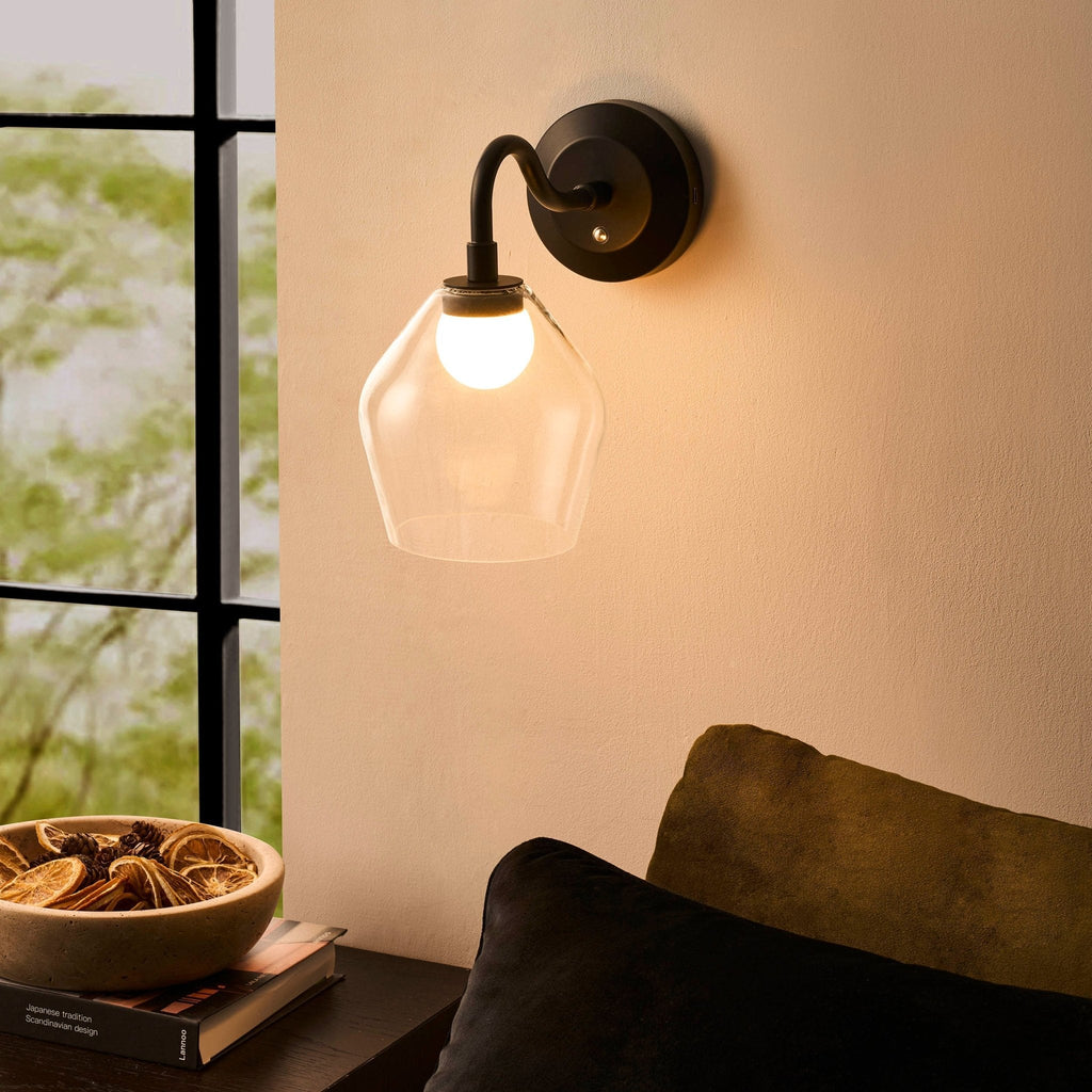 Dusklia - Morena Firefly LED Rechargeable Wall Light - Black