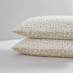 Dusklia - Nala 200 Thread Count Reversible Duvet Cover & Pillowcase Set - Animal Print - Natural