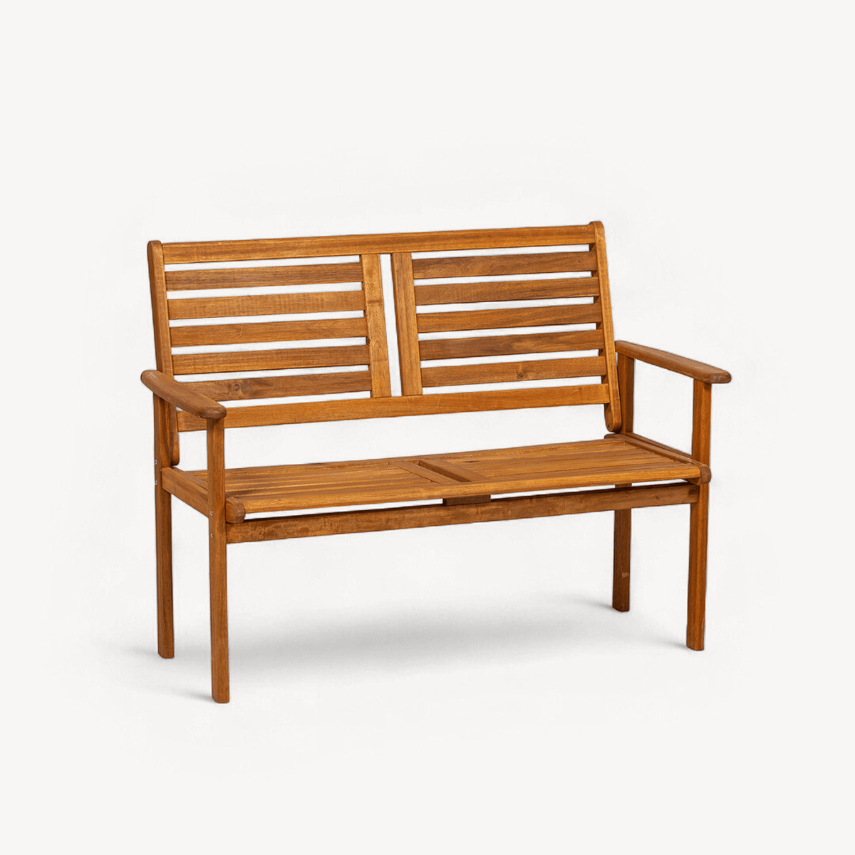 Dusklia - Napoli Outdoor 2 Seater Bench - Natural