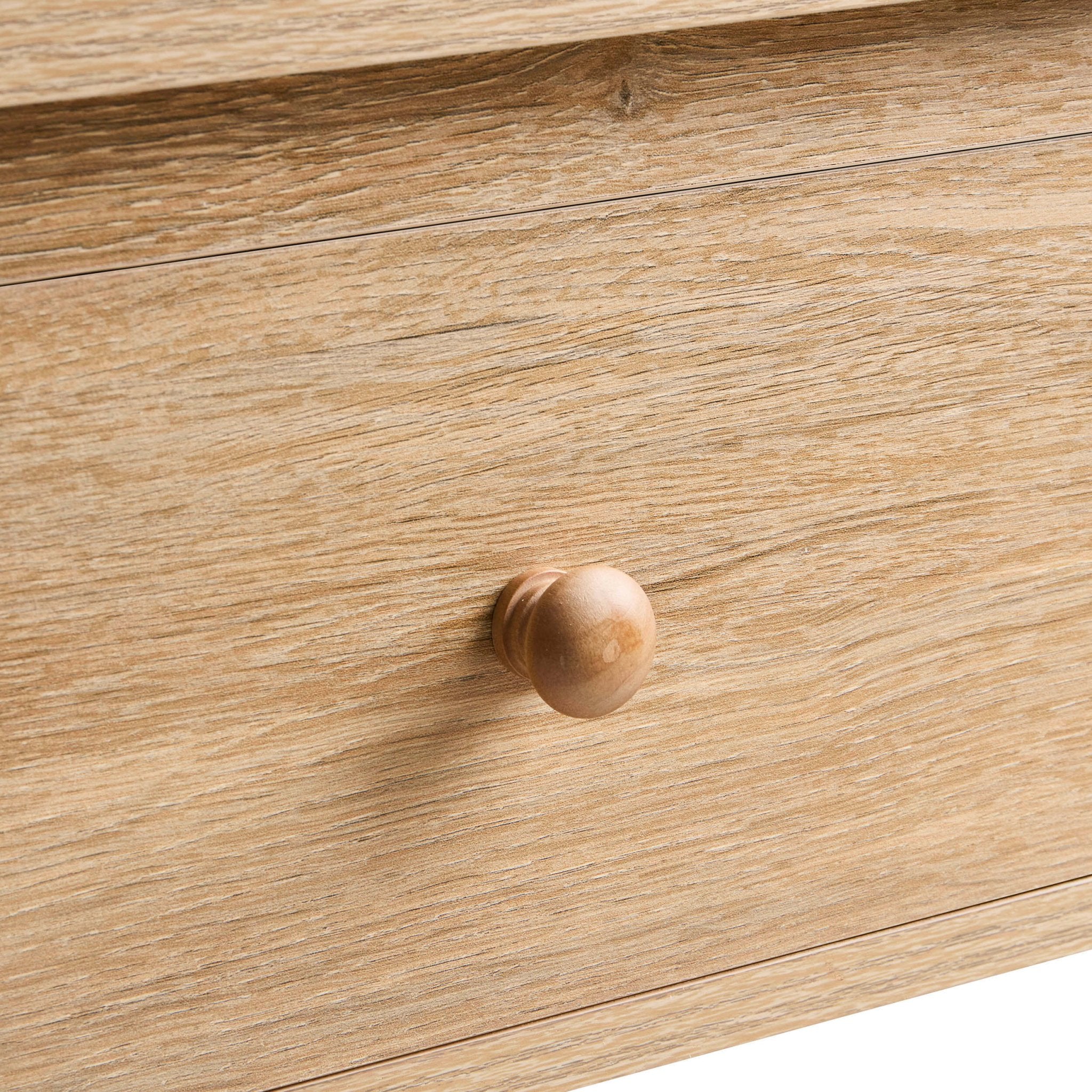 Dusklia - Nell 1 Drawer Nightstand - Light Wood