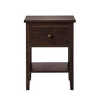 Dusklia - Nell 1 Drawer Nightstand - Walnut