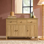 Dusklia - Nell 3 Door Sideboard with Drawers - Light Wood