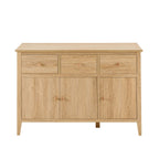 Dusklia - Nell 3 Door Sideboard with Drawers - Light Wood