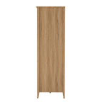 Dusklia - Nell 3 Door Wardrobe - Light Wood