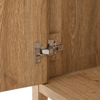 Dusklia - Nell 3 Door Wardrobe - Light Wood