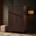 Armoire 3 portes Nell - Noyer