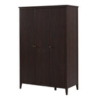 Dusklia - Nell 3 Door Wardrobe - Walnut