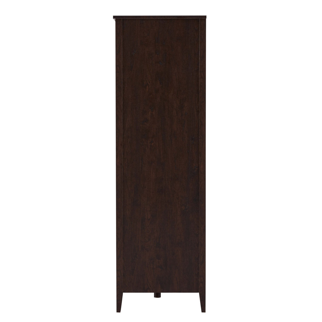 Armoire 3 portes Nell - Noyer