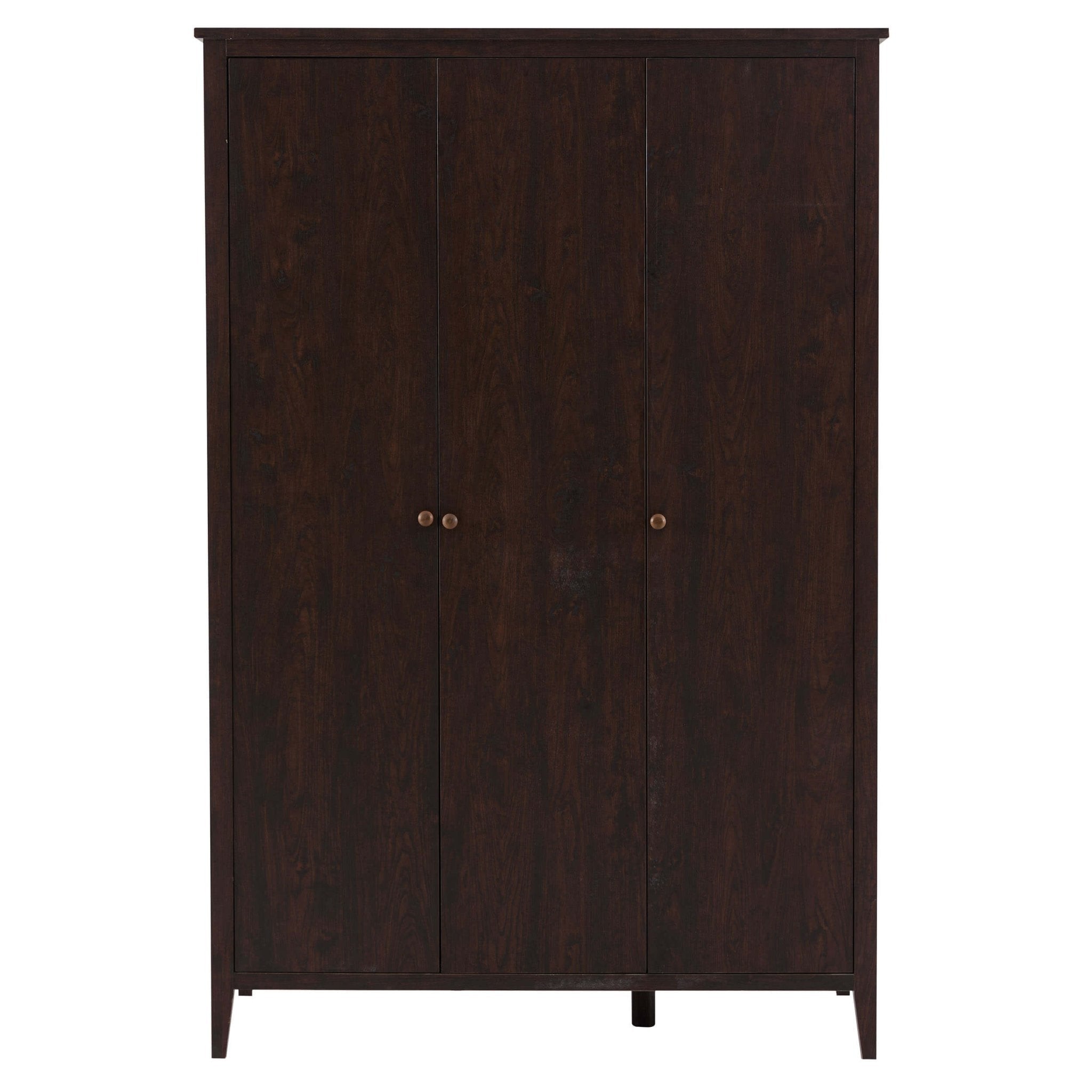 Armoire 3 portes Nell - Noyer
