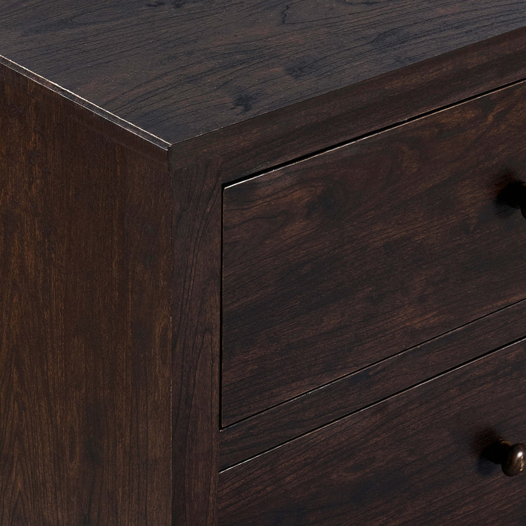 Commode 4 tiroirs Nell - Noyer