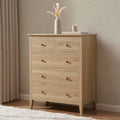 Dusklia - Nell 5 Drawer Chest - Light Wood