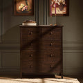 Commode 5 tiroirs Nell - Noyer