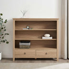 Dusklia - Nell Bookshelf with Drawer - Wood