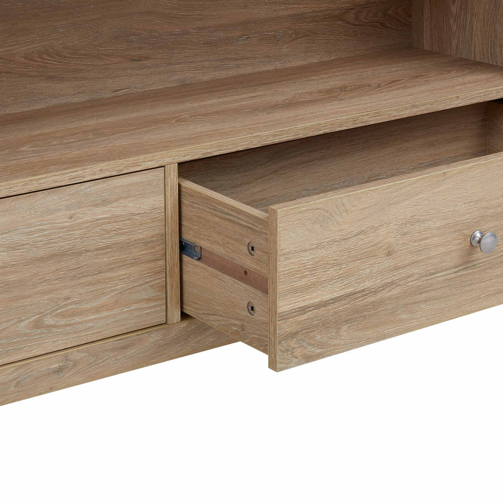 Dusklia - Nell Bookshelf with Drawer - Wood