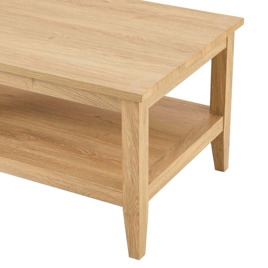 Dusklia - Nell Coffee Table - Light Wood