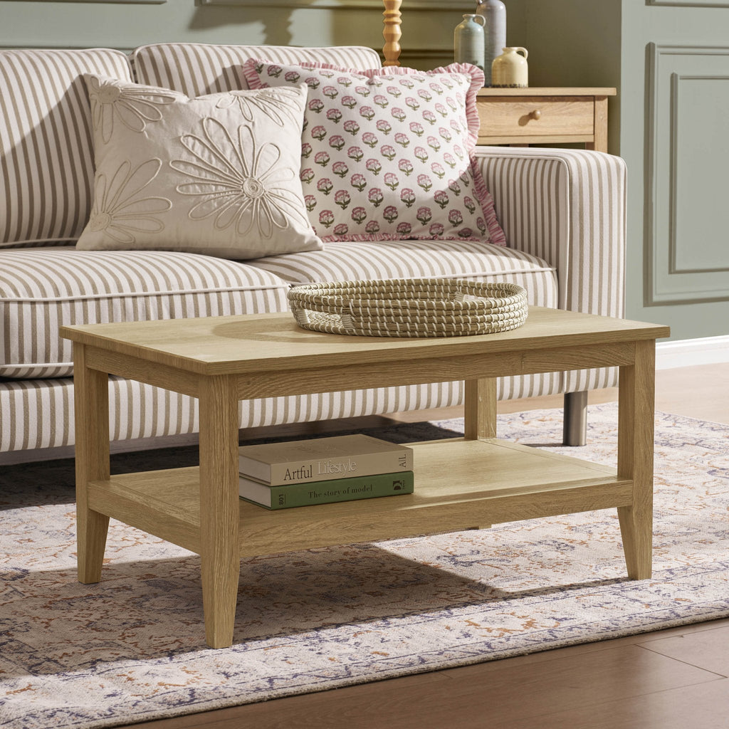 Dusklia - Nell Coffee Table - Light Wood