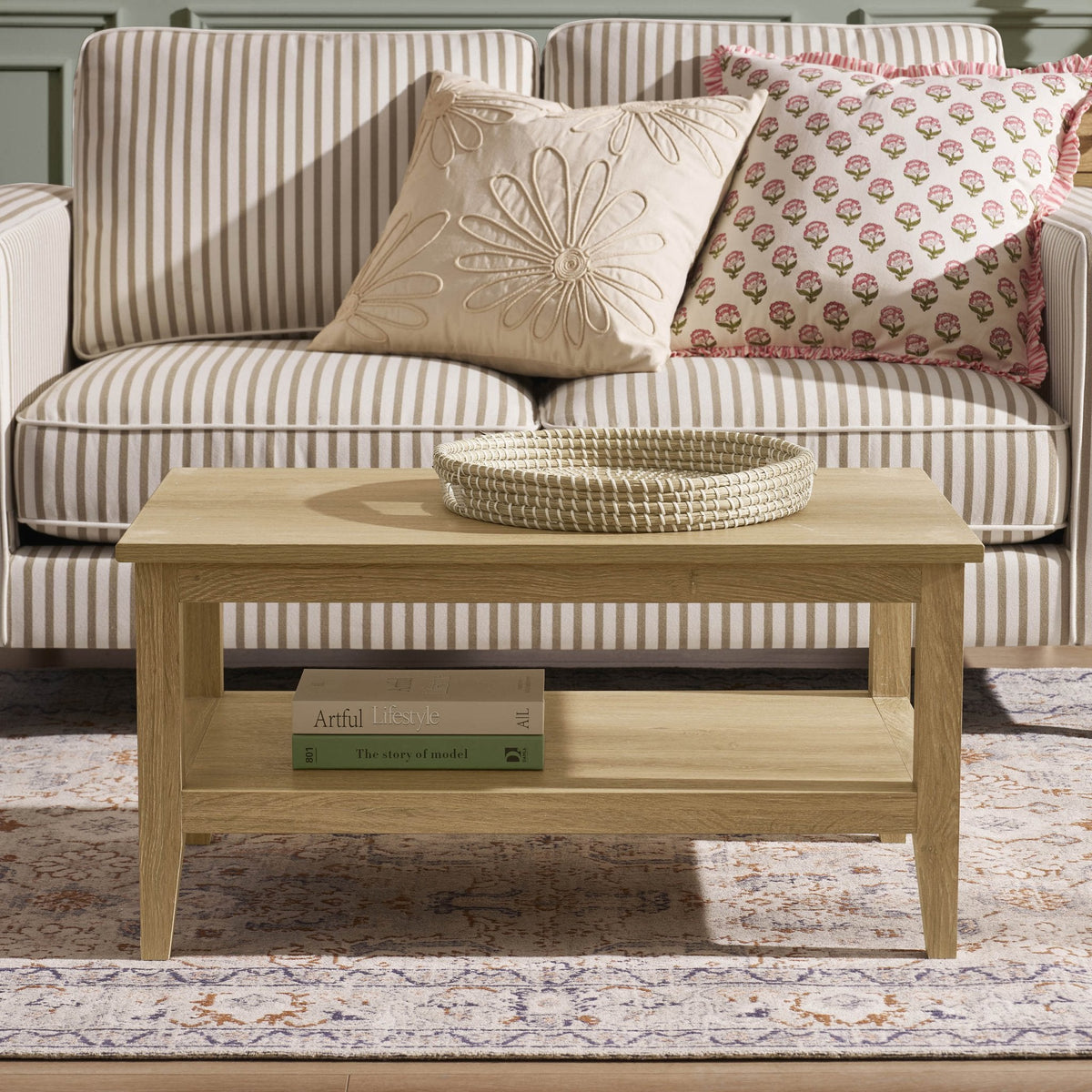 Dusklia - Nell Coffee Table - Light Wood