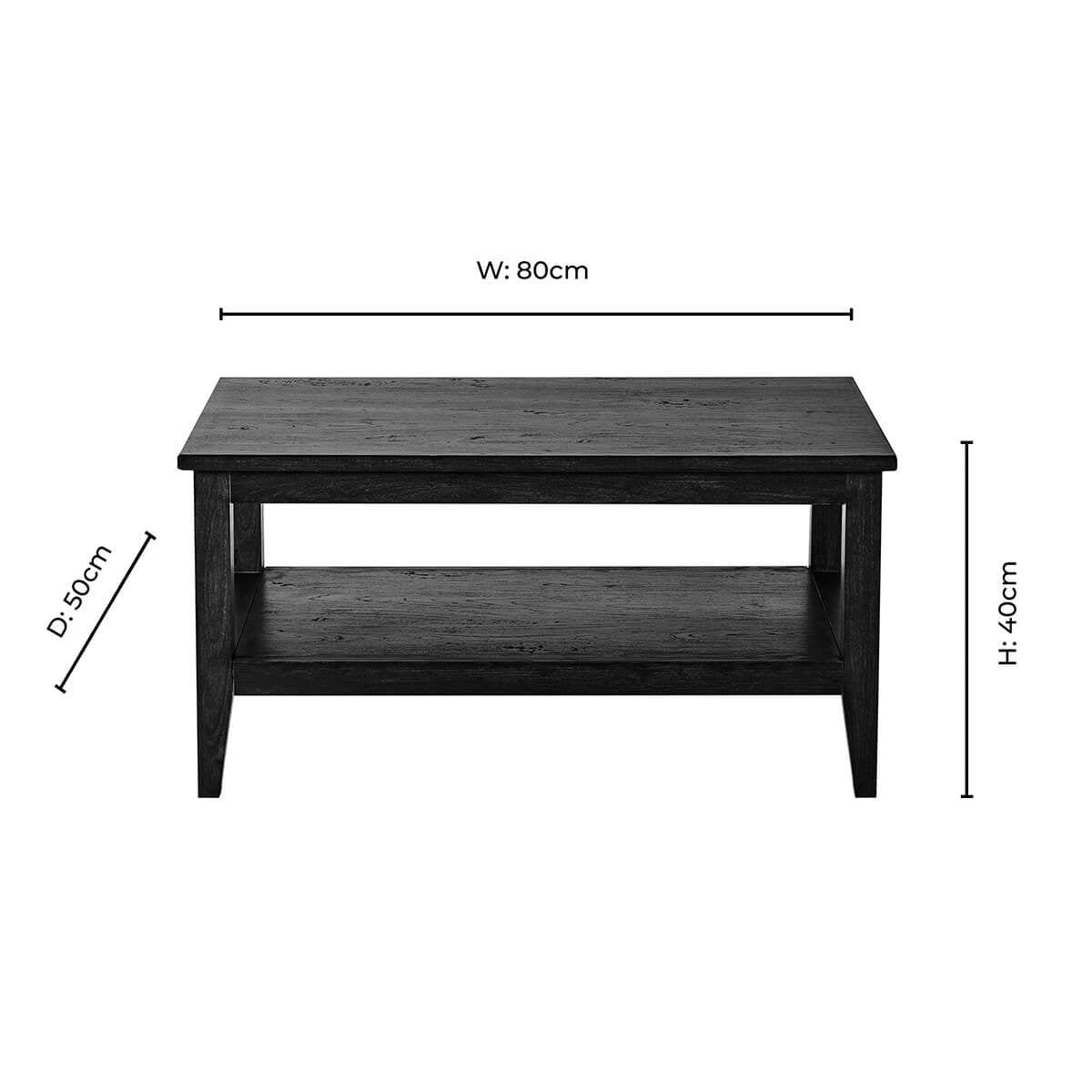 Table basse Nell - Noyer