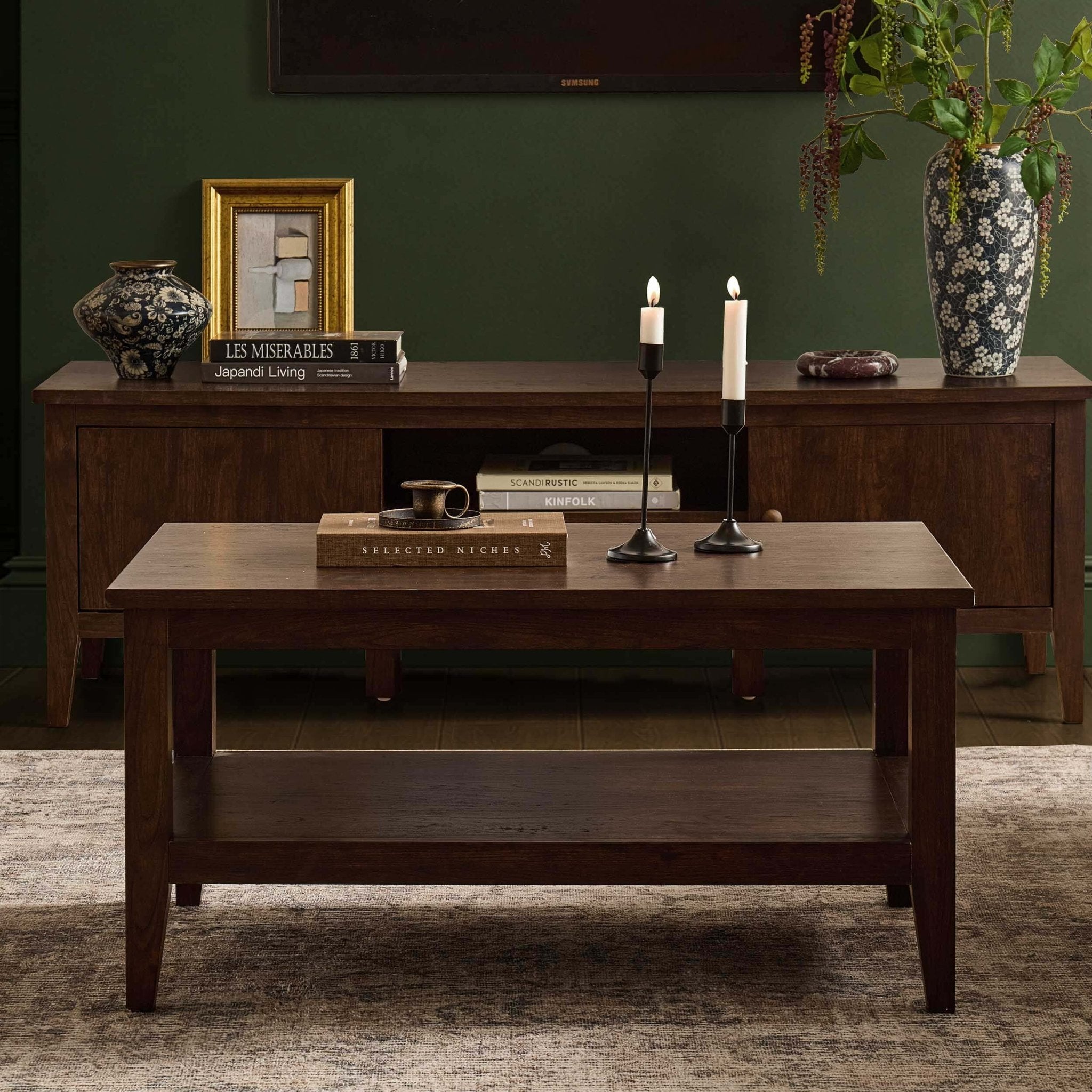 Table basse Nell - Noyer