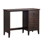 Dusklia - Nell Large Dressing Table with Drawers - Walnut