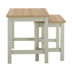 Dusklia - Nell Nesting Side Table - Sage Green