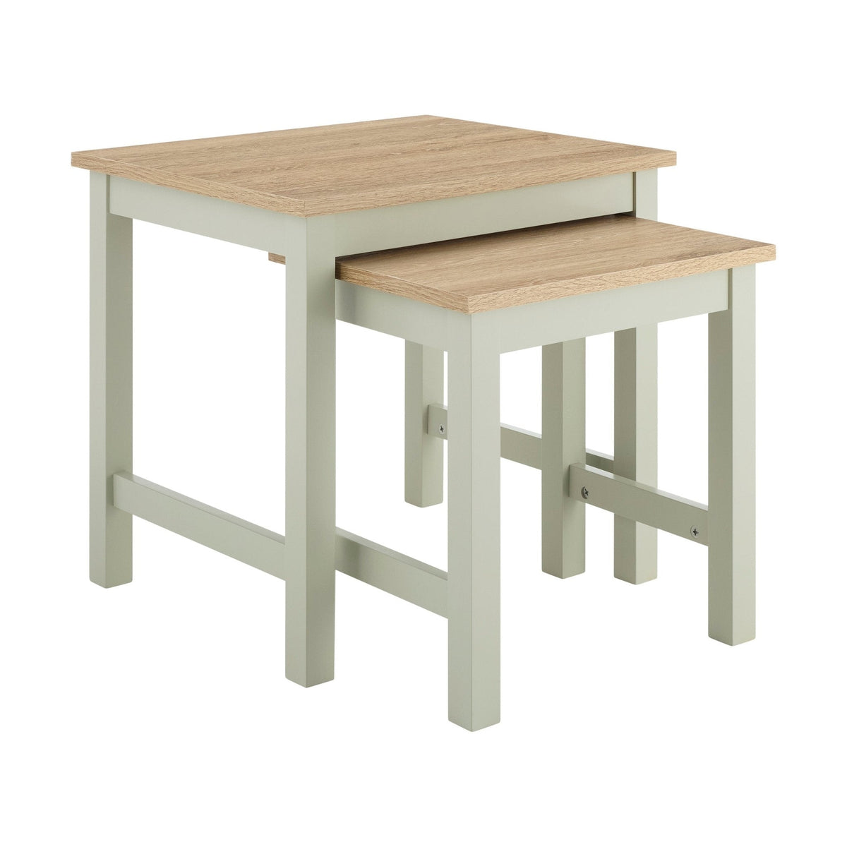 Dusklia - Nell Nesting Side Table - Sage Green